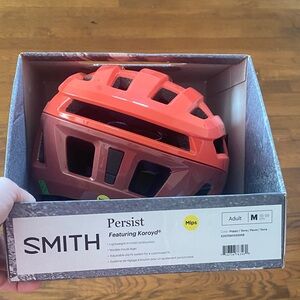 SMITH Persist Helmet in Coral Red